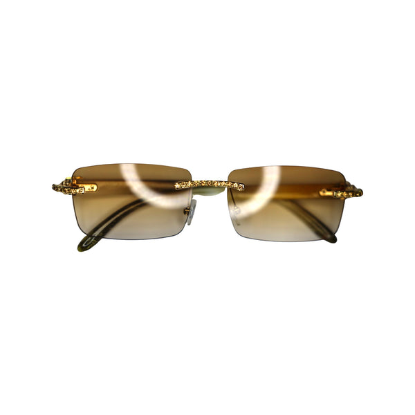 Stone Grain Tea Y2k Sunglasses